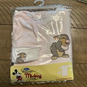 Vintage Disney Mickey and friends thumper cap and gown set